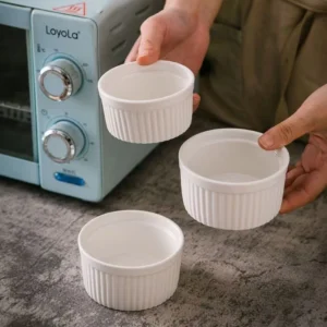 sg-11134201-7rfhx-m34zrrlztnh7e2 ถ้วยซูเฟล่ขนมหวาน ชามพุดดิ้ง ชามอบเค้ก🥧🍮ปลอดภัยจากเตาอบ